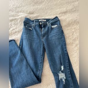Women’s Levi’s high rise skinny jeans size 26